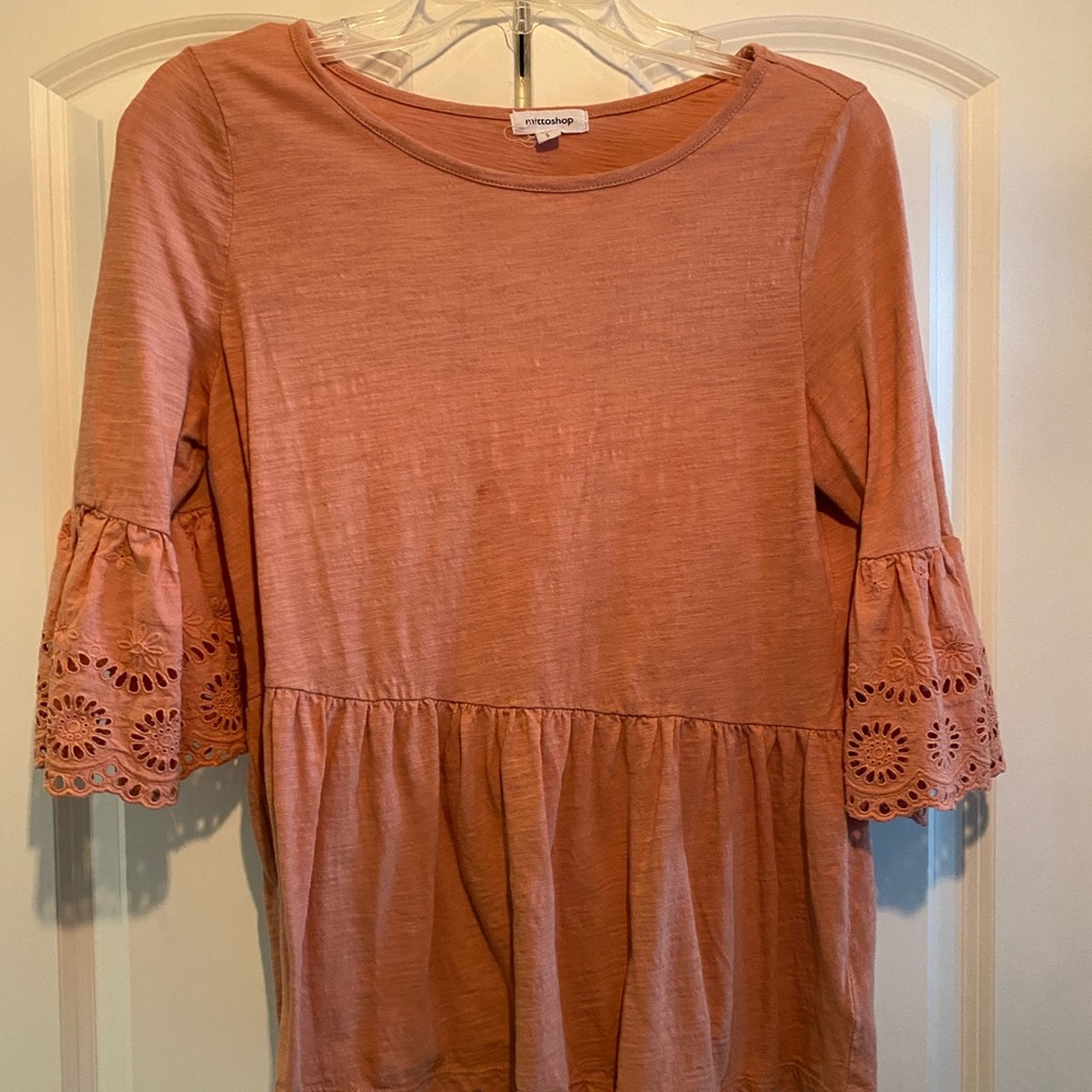 Mittoshop Rust-colored Top